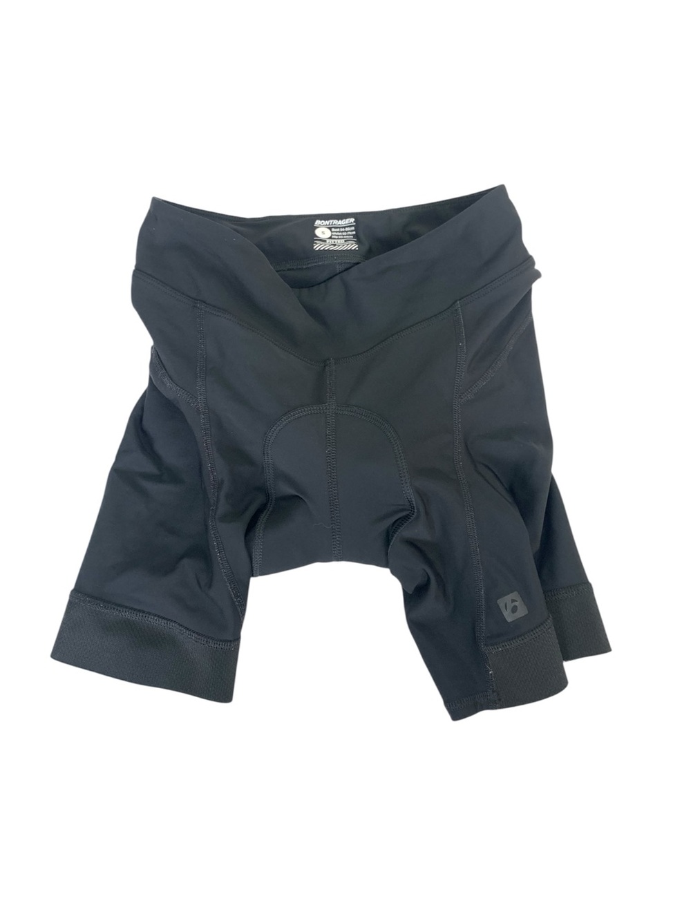 Bontrager fitted black cycling shorts size small